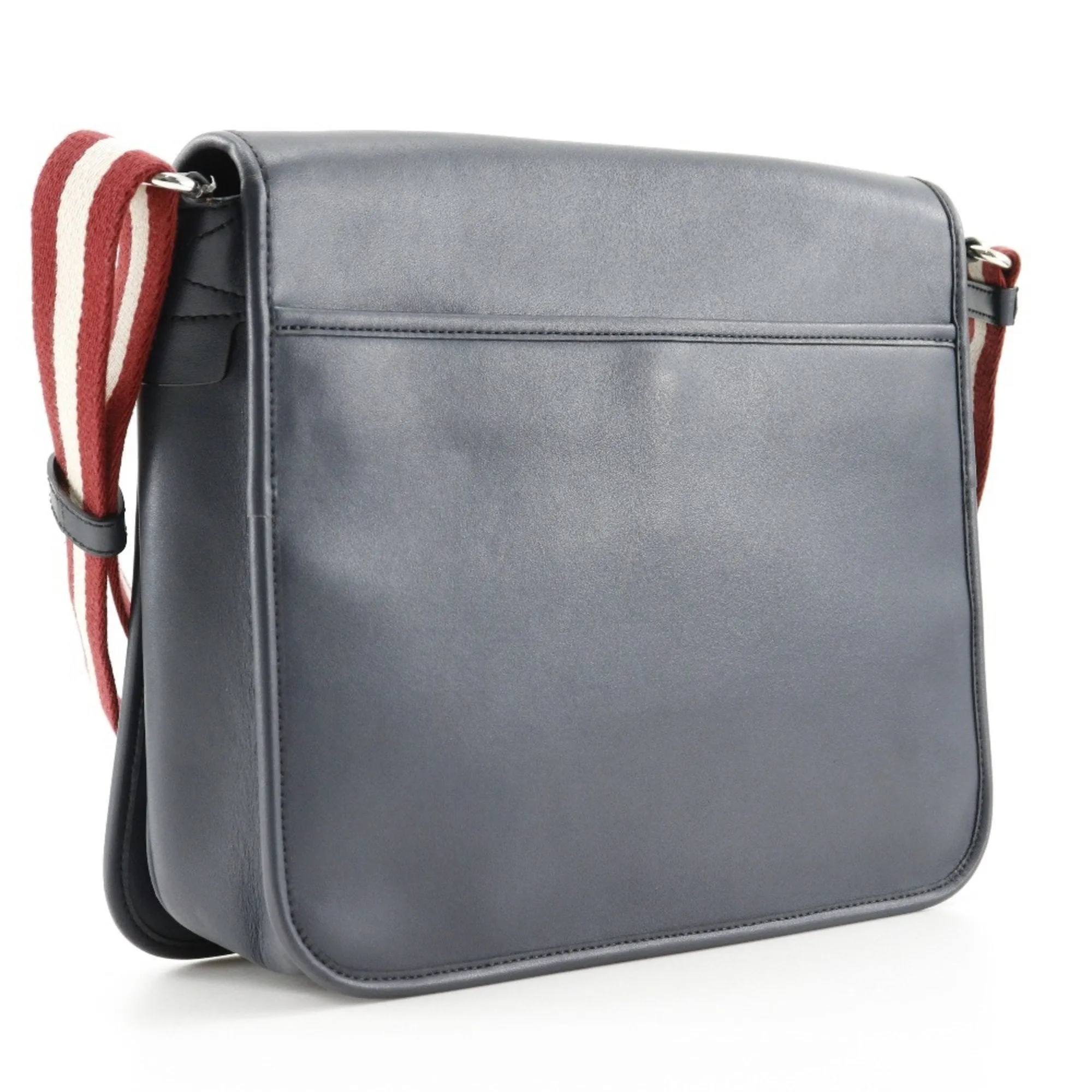 Bally Leather Shoulder Bag (Pre-Owned)