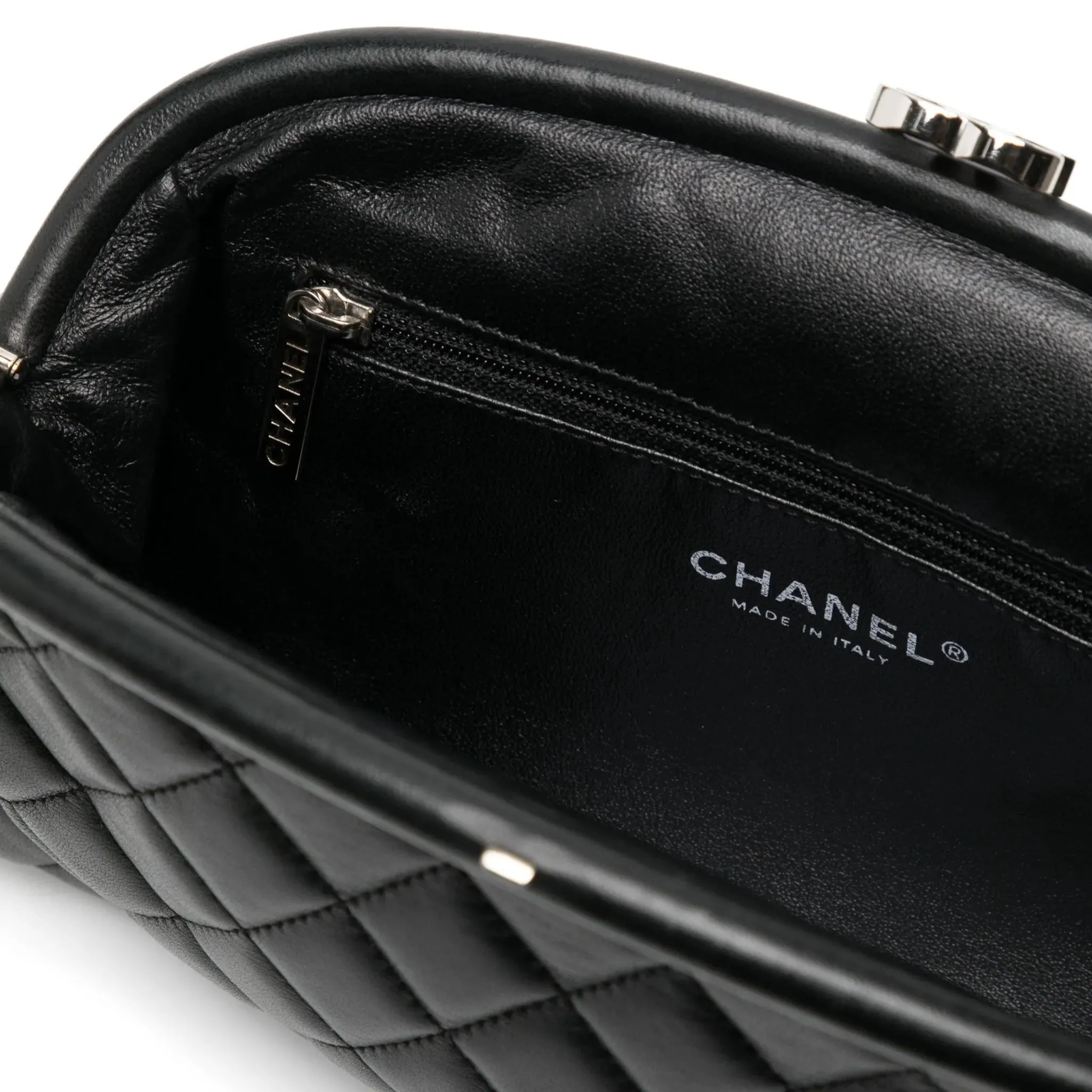 Black Quilted Timeless Clutch