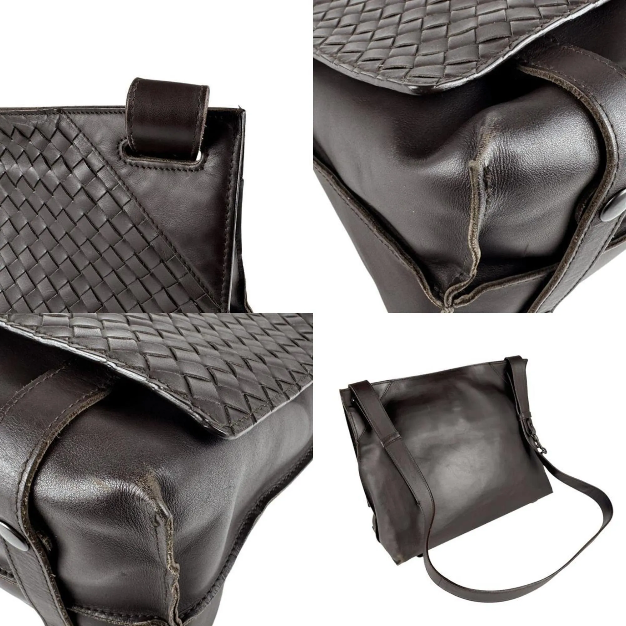 Bottega Veneta Intrecciato Intrecciato Shoulder Bag (Pre-Owned)