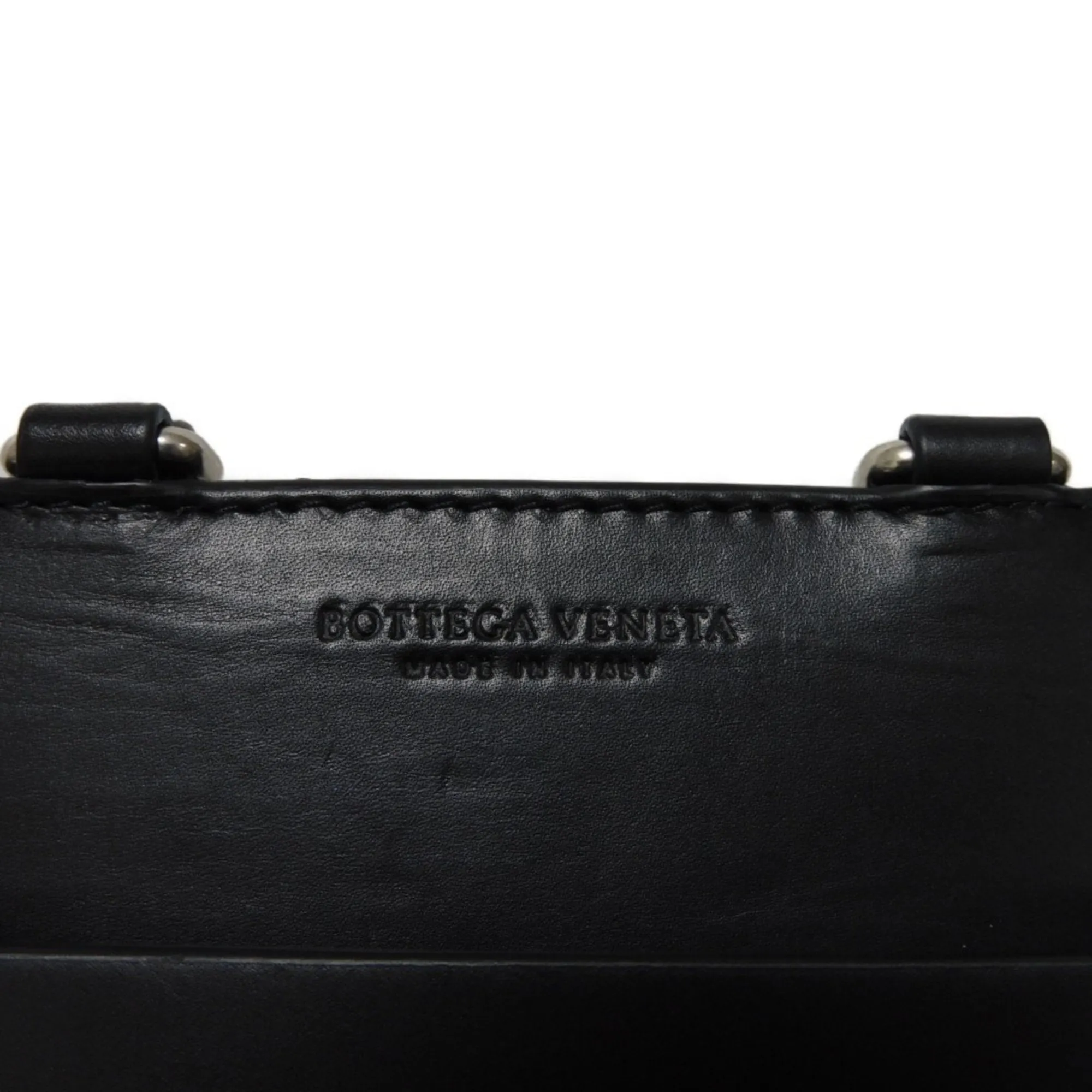 Bottega Veneta Leather Pochette Shoulder Bag (Pre-Owned)