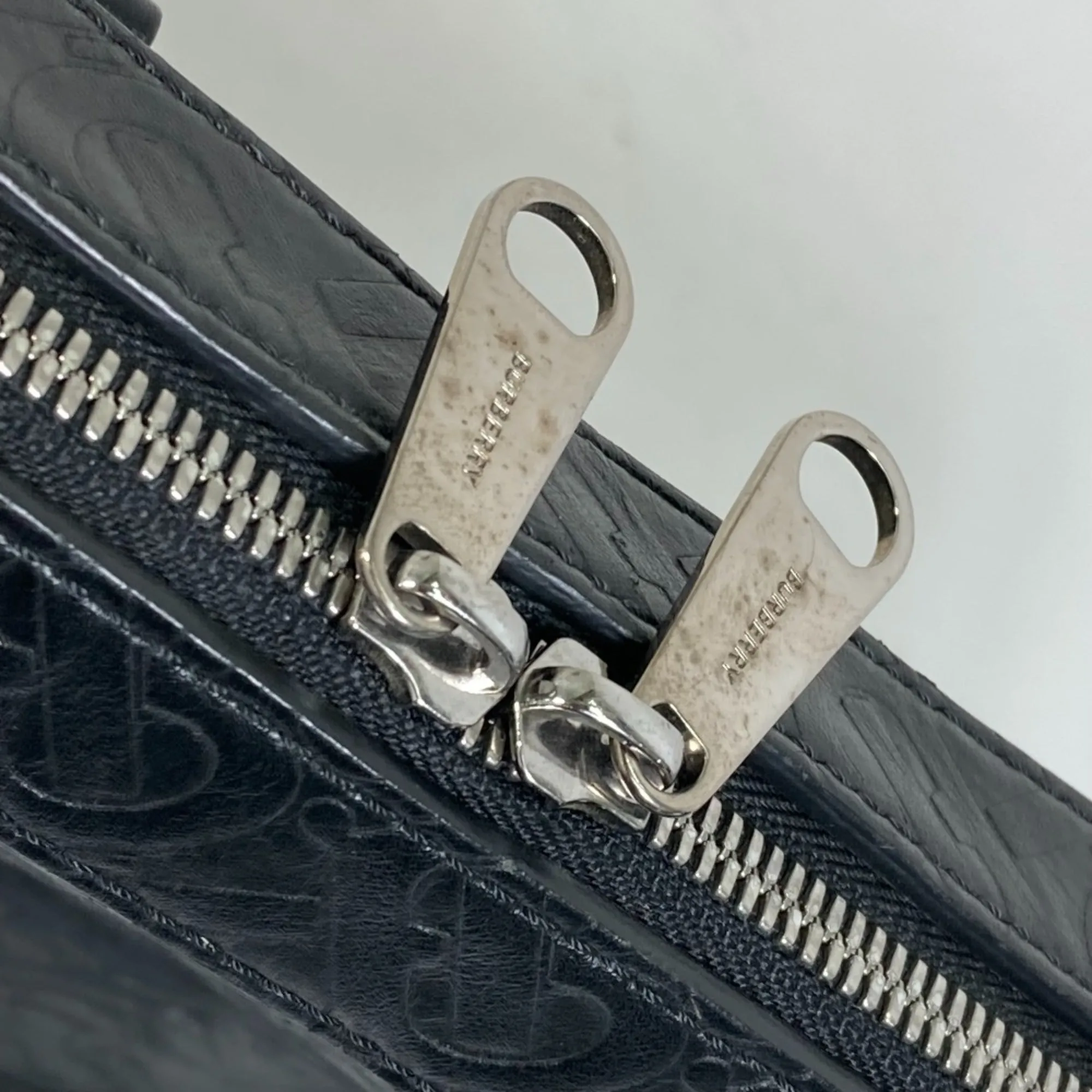 Burberry  Leather Handbag Shoulder Bag (Pre-Owned)