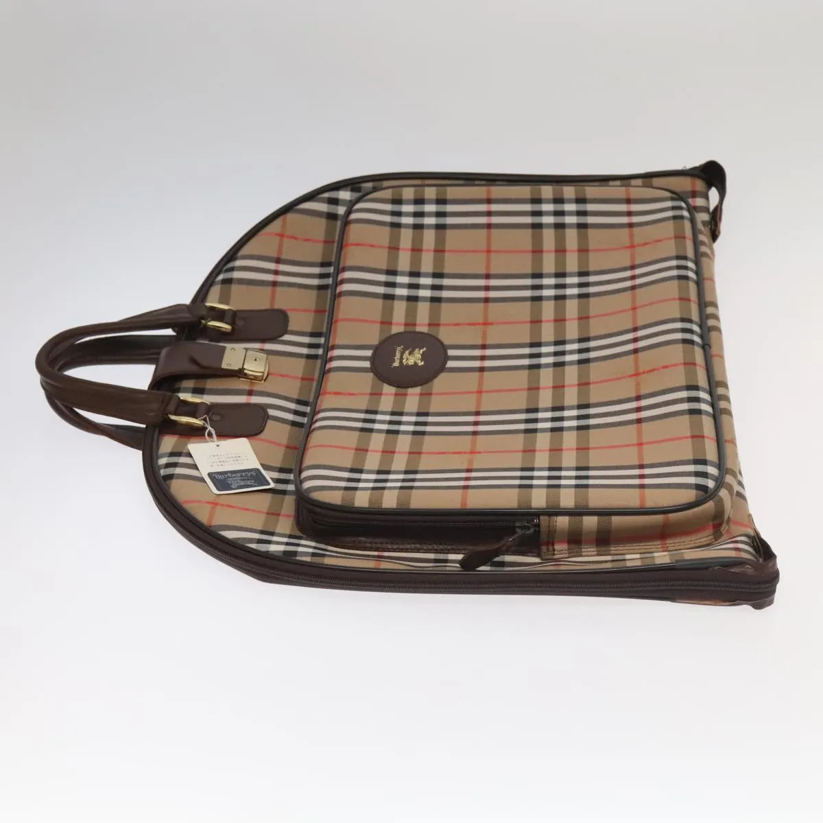 Burberry Nova Check Canvas Travel Bag (Pre-Owned)
