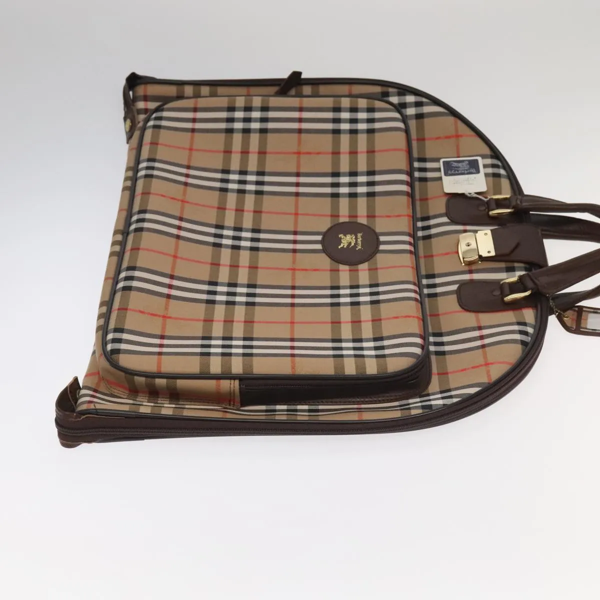 Burberry Nova Check Canvas Travel Bag (Pre-Owned)