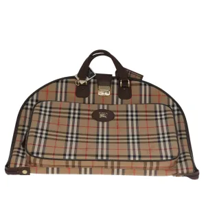 Burberry Nova Check Canvas Travel Bag (Pre-Owned)