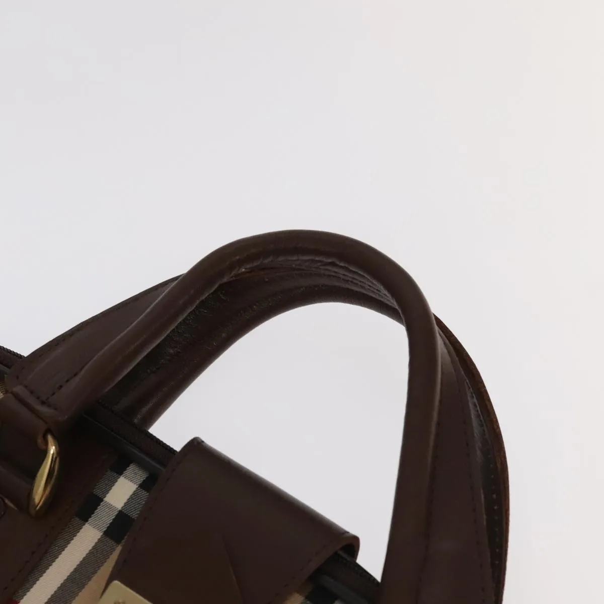 Burberry Nova Check Canvas Travel Bag (Pre-Owned)