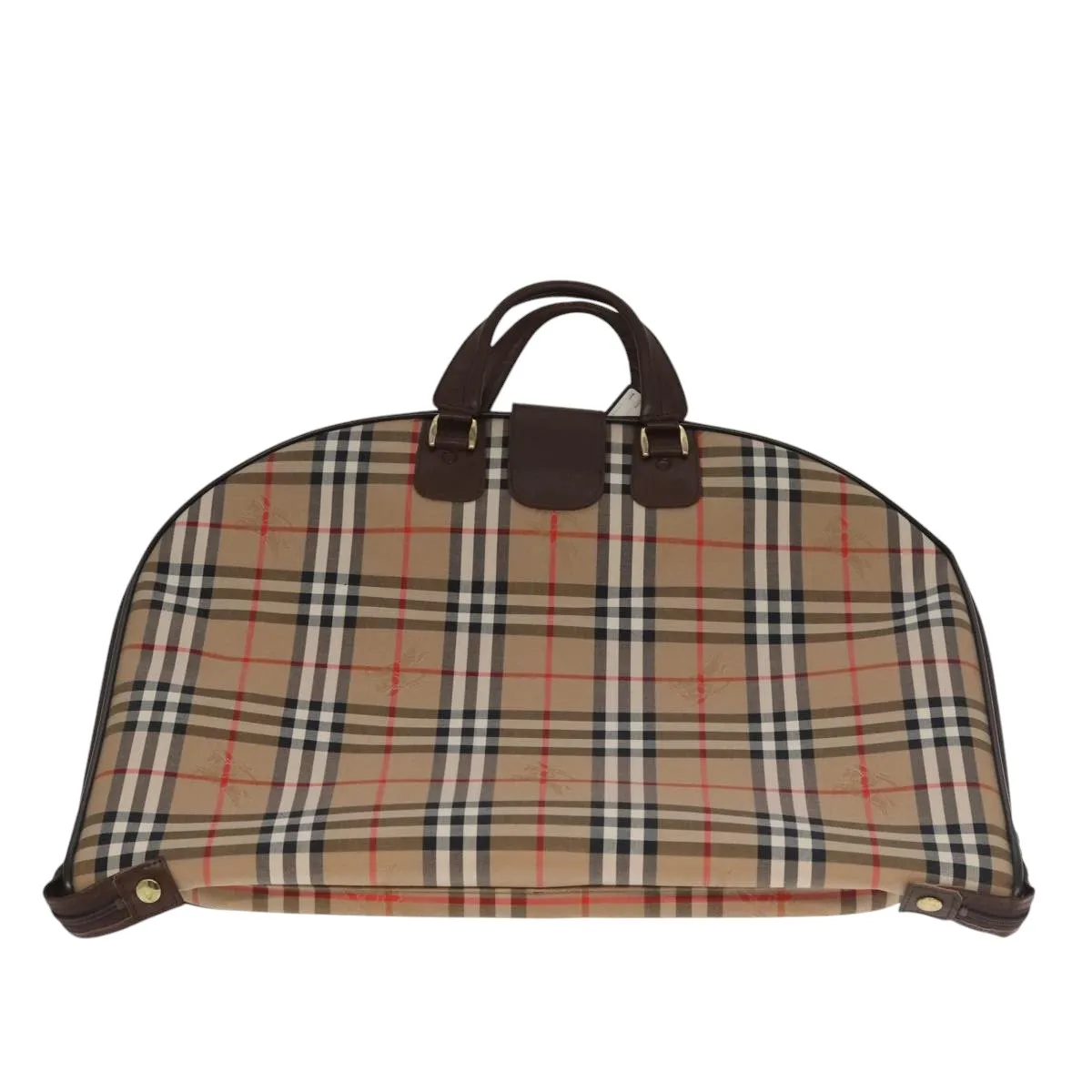 Burberry Nova Check Canvas Travel Bag (Pre-Owned)