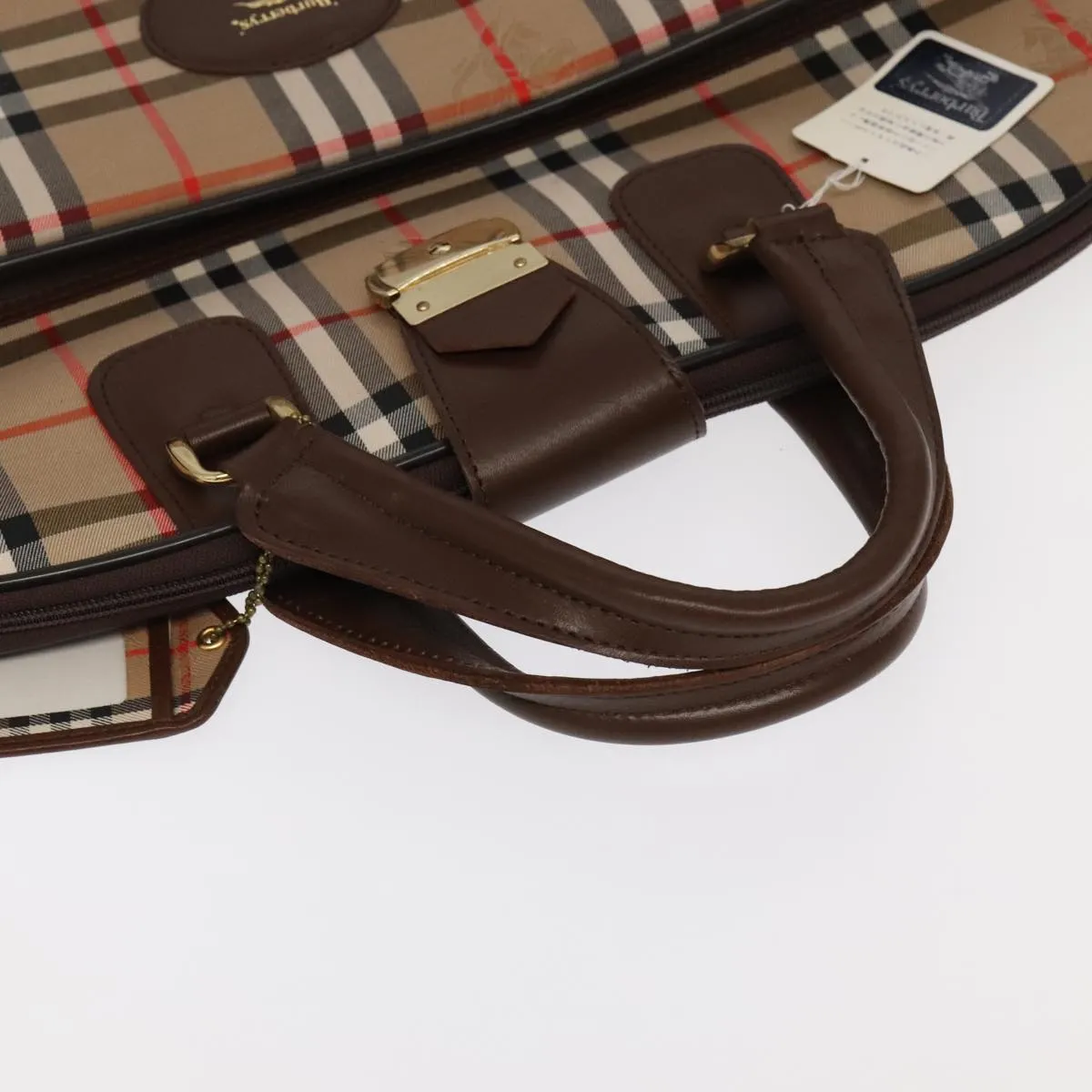 Burberry Nova Check Canvas Travel Bag (Pre-Owned)