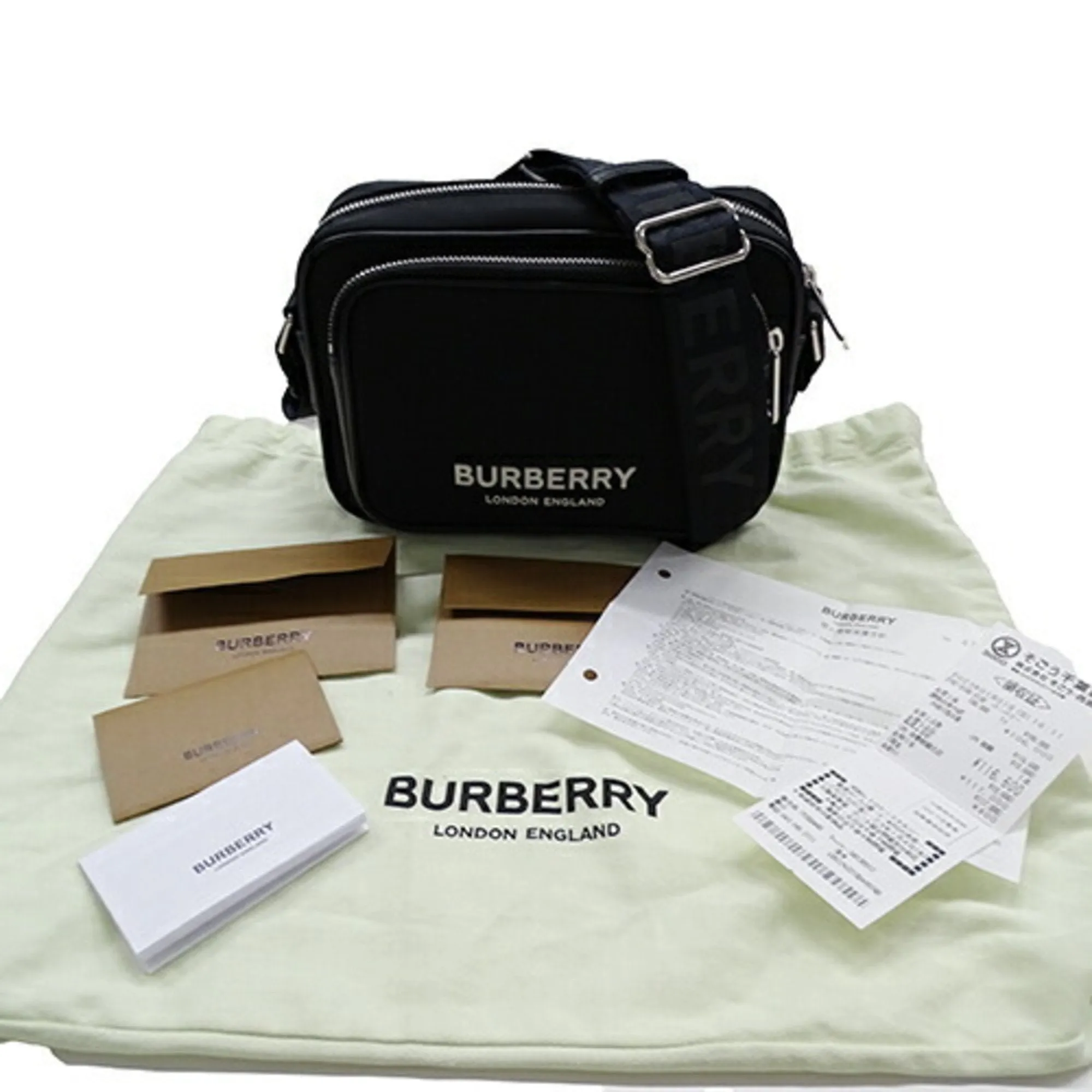 Burberry  Nylon Shoulder Bag (Pre-Owned)