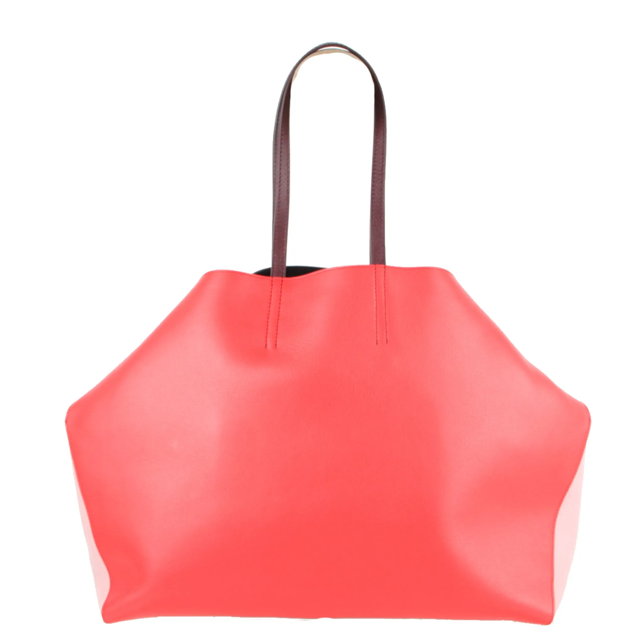 Butterfly De Manta Tote, Bi-Colour Red/Lust