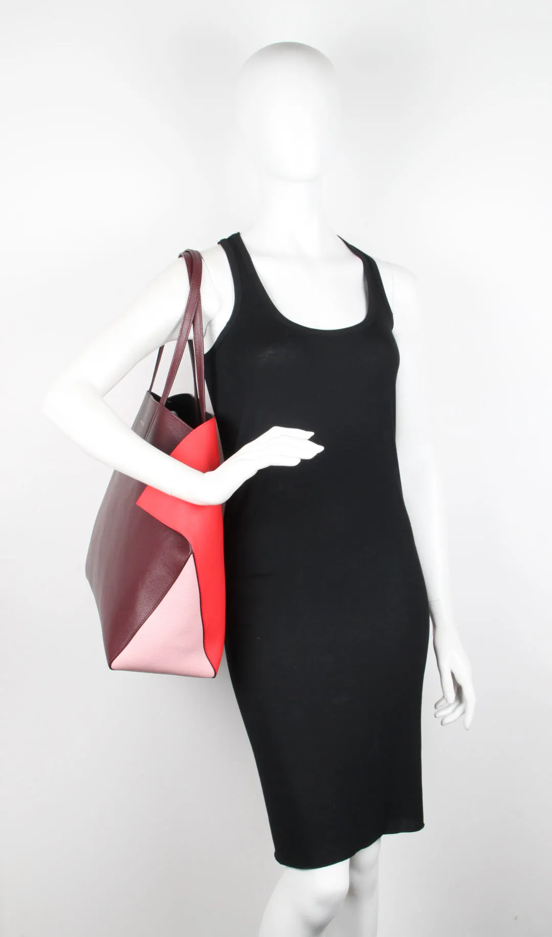 Butterfly De Manta Tote, Bi-Colour Red/Lust
