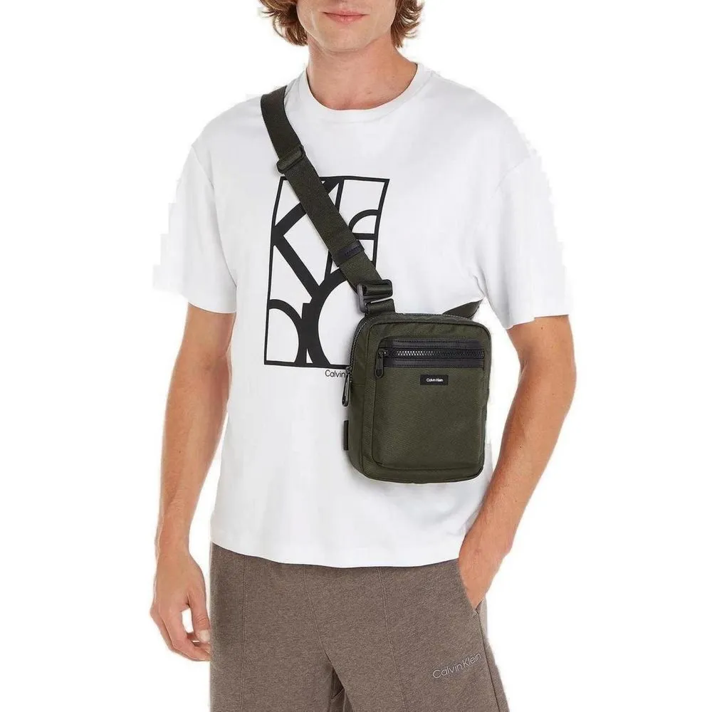 Calvin Klein Recycled Polyester Messenger Men's Bag