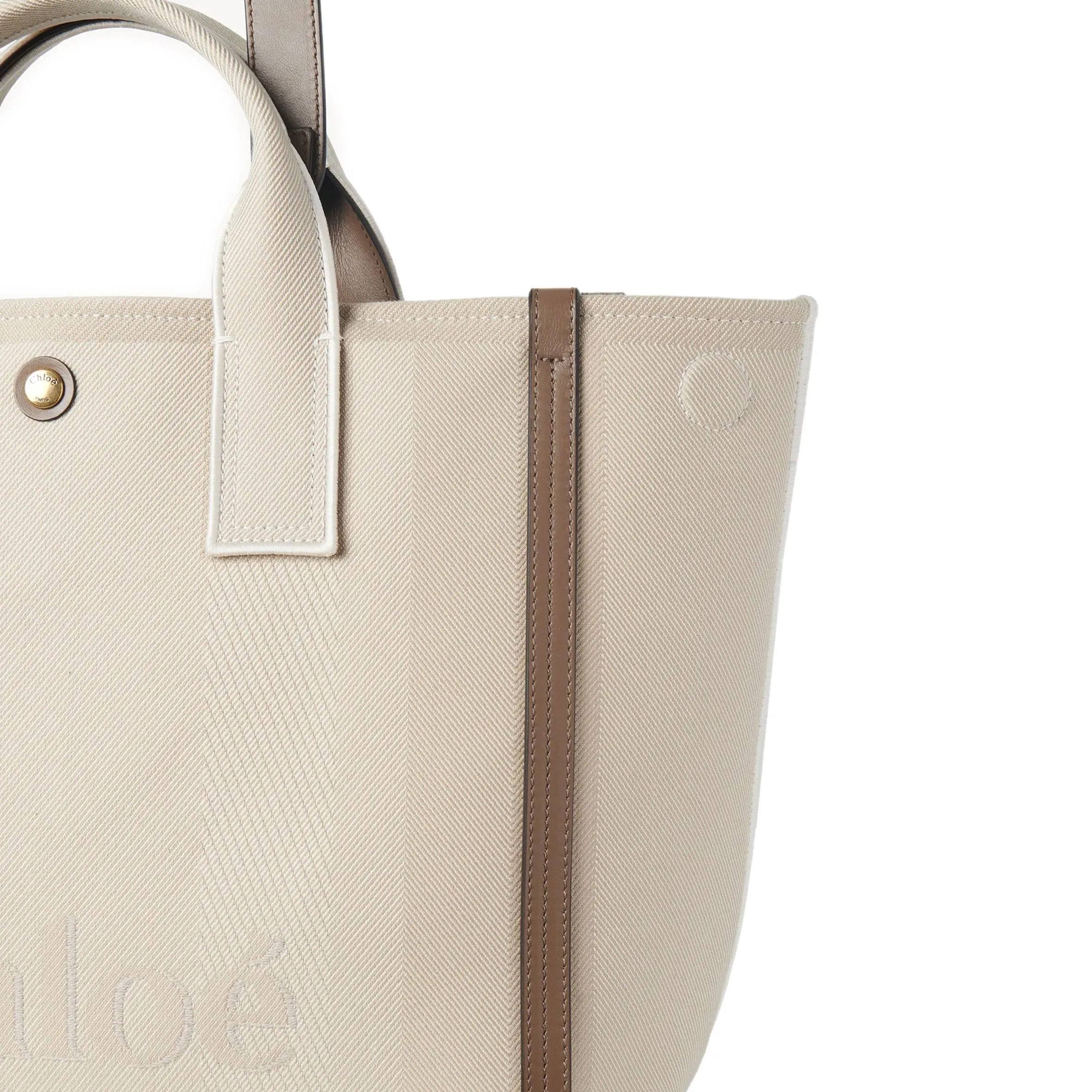 Canvas Carry Tote, Vegetal Beige
