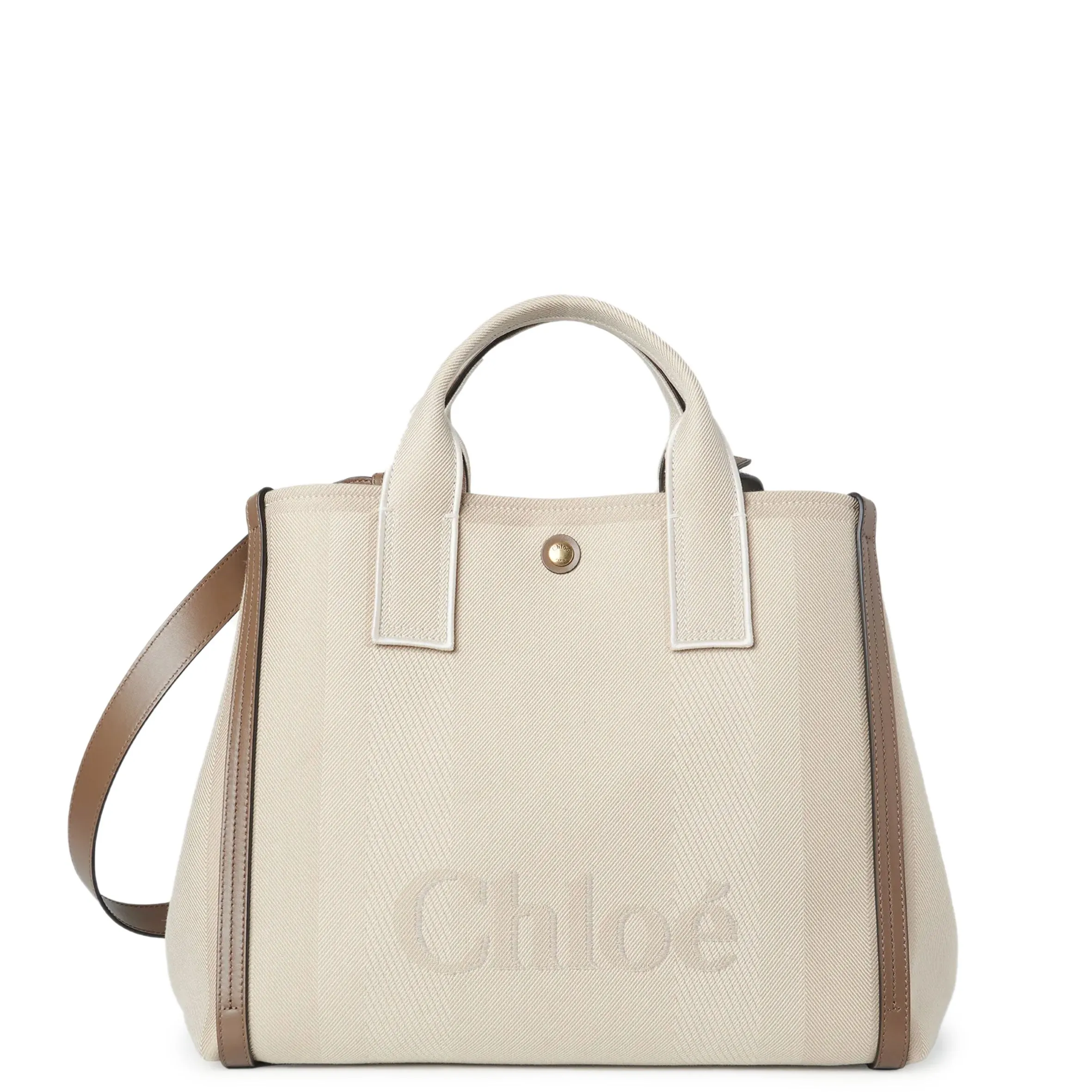 Canvas Carry Tote, Vegetal Beige
