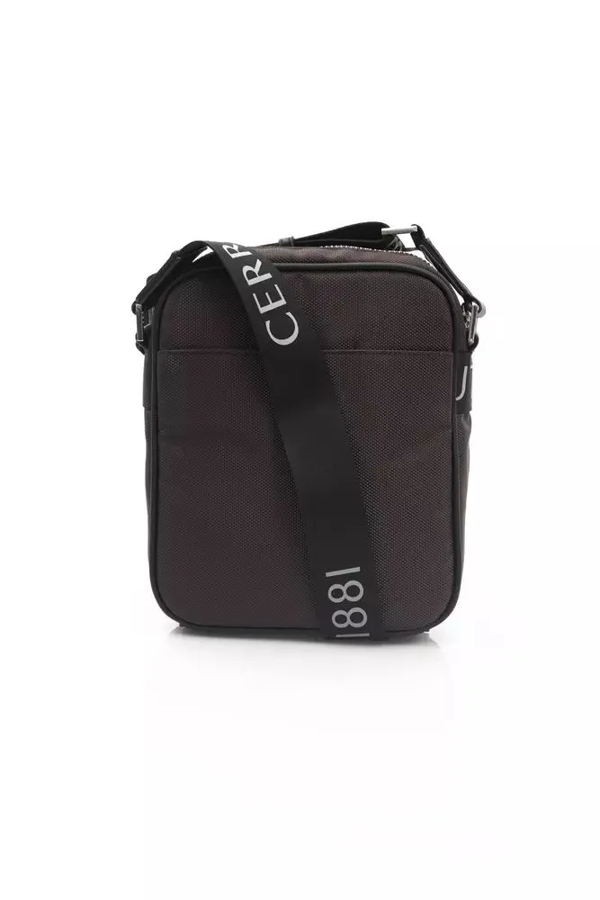Cerruti 1881 Elegant  Nylon-Leather Messenger Men's Bag