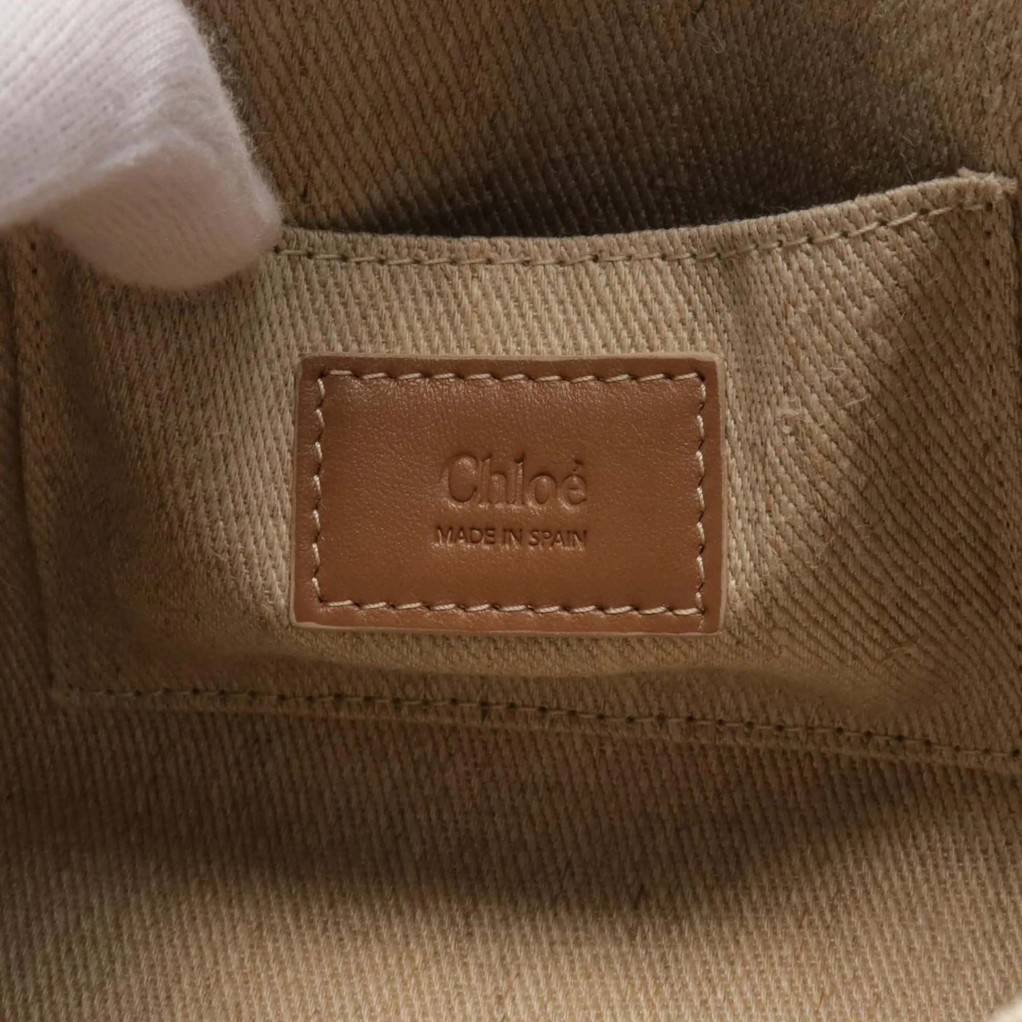 Chlo pink Canvas Leather Fanny Pack (Pre-Owned)