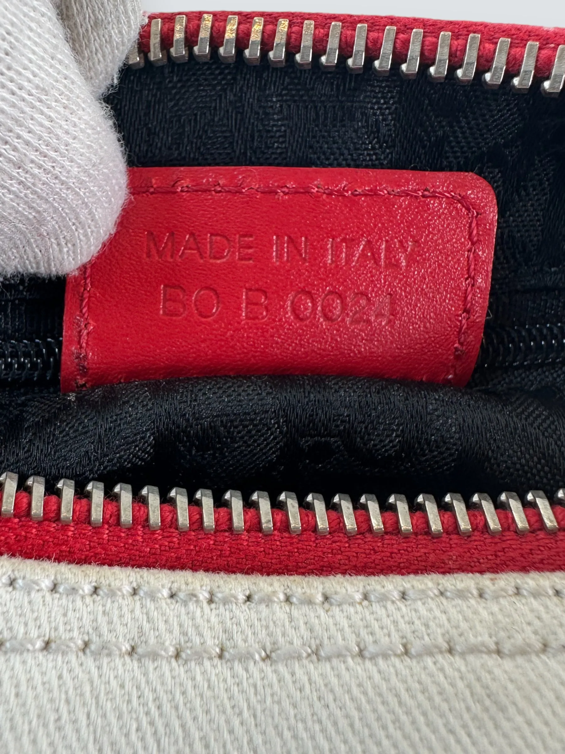 Christian Dior Hardcore Pierced Boston Small Tote