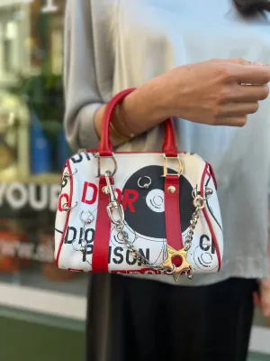 Christian Dior Hardcore Pierced Boston Small Tote