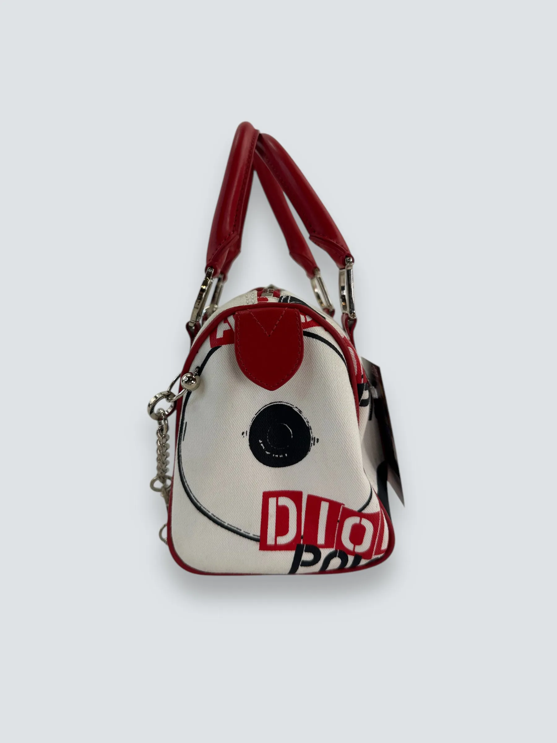Christian Dior Hardcore Pierced Boston Small Tote