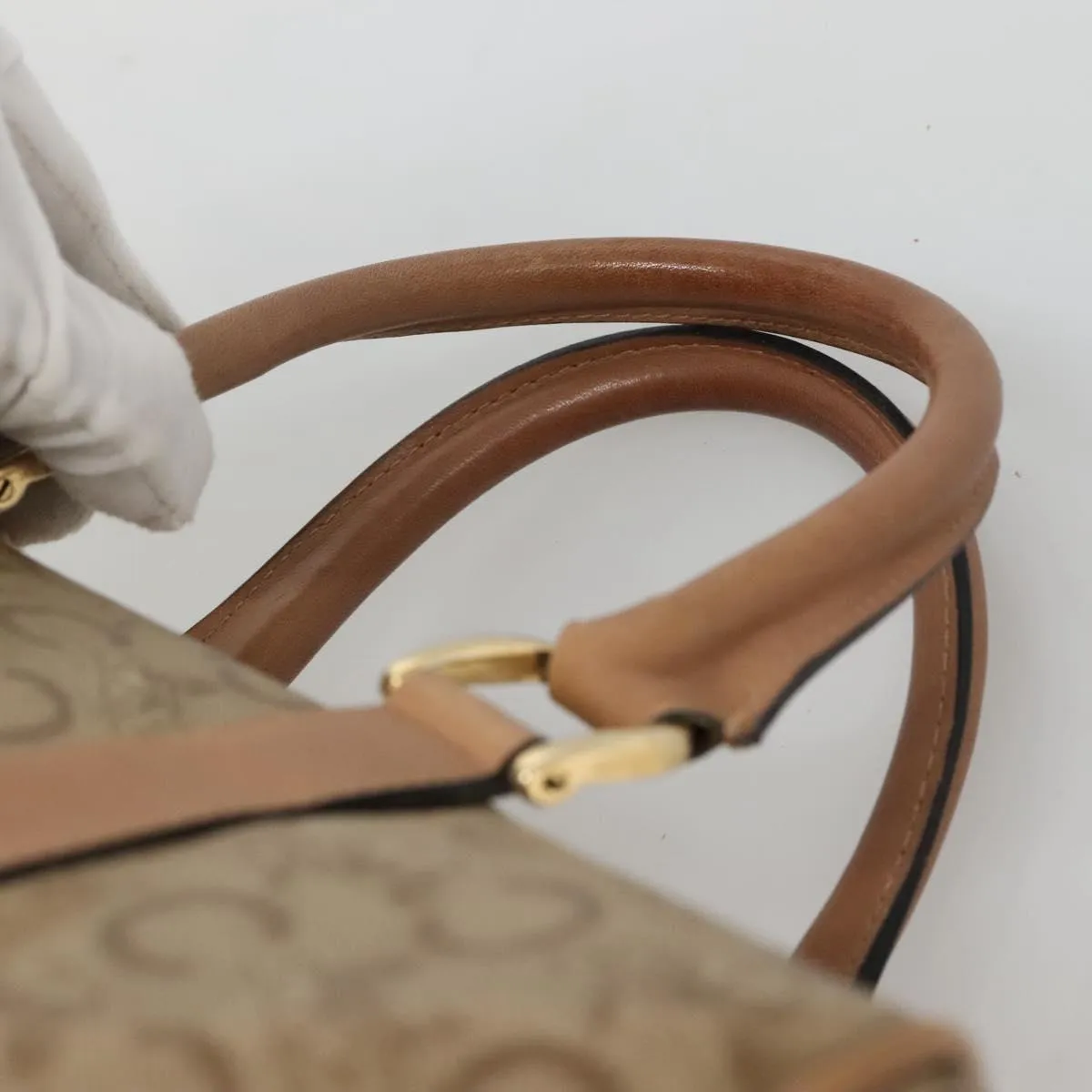 Cline Macadam Canvas Travel Bag (Pre-Owned)