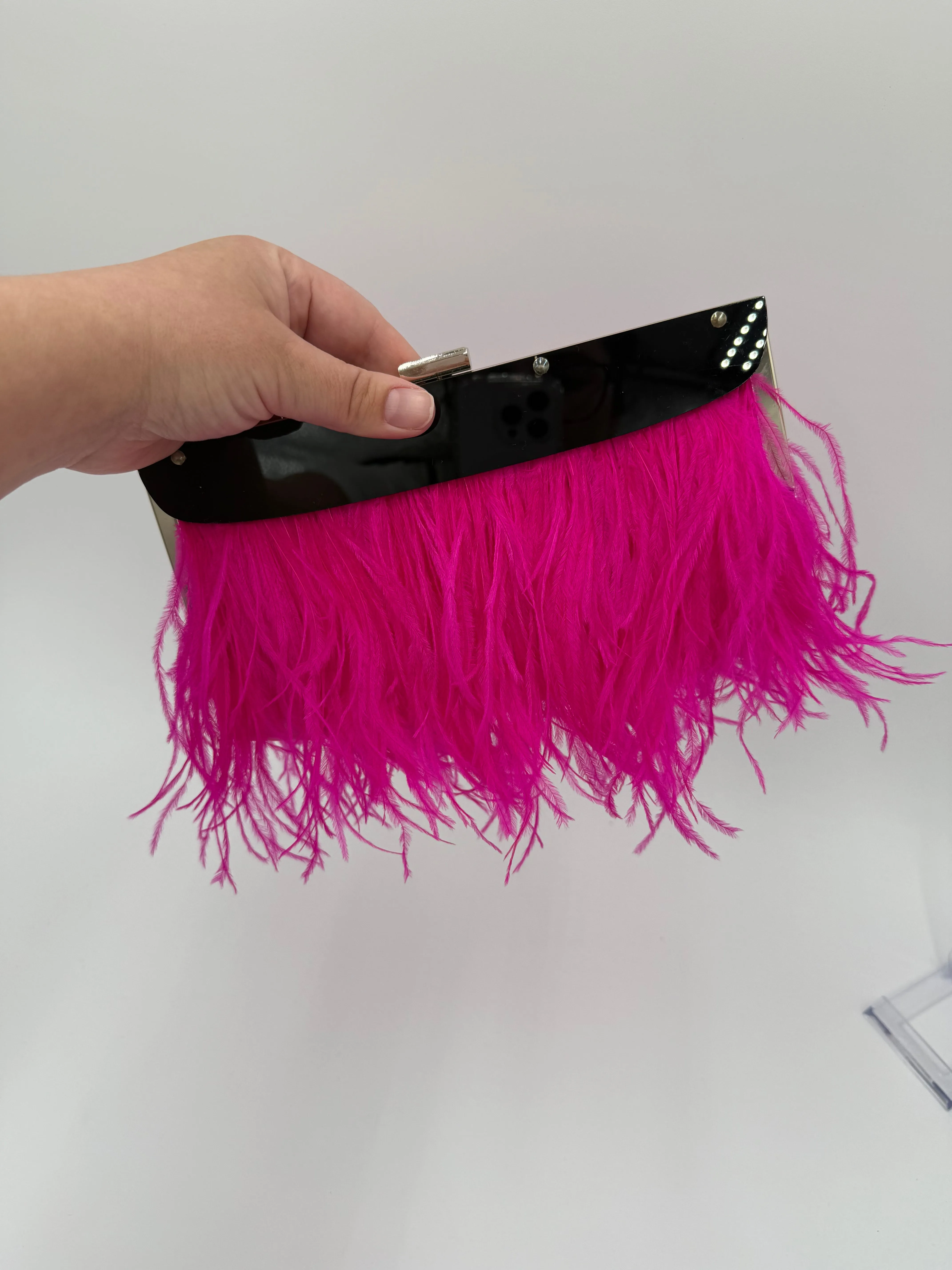 Clutch By Bcbgmaxazria In Pink, Size:Large