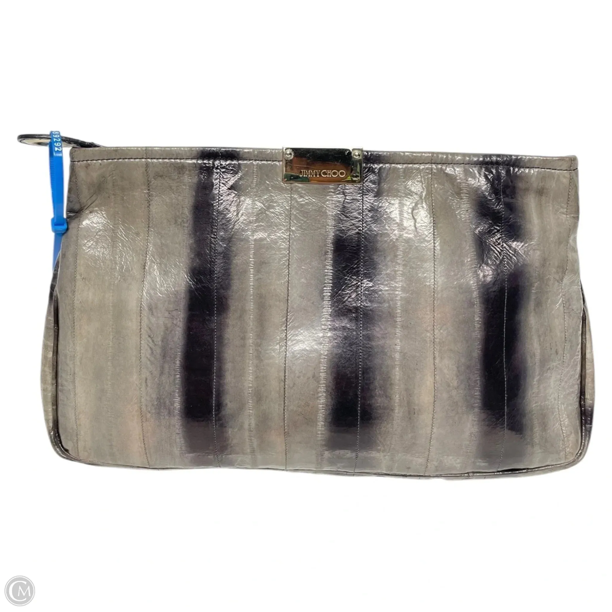 Clutch Luxury Designer By Jimmy Choo, Size: Large