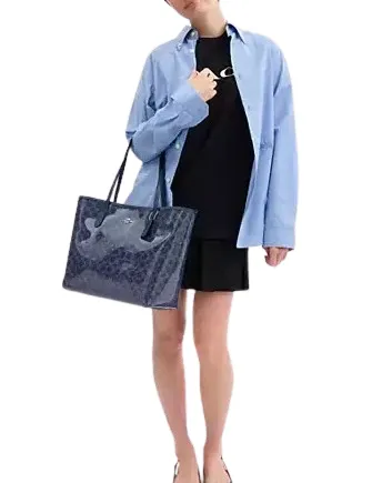Coach City Tote Bag In Signature Canvas