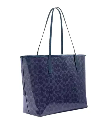 Coach City Tote Bag In Signature Canvas