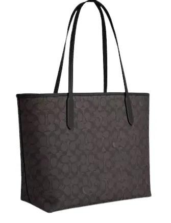 Coach City Tote Bag In Signature Canvas