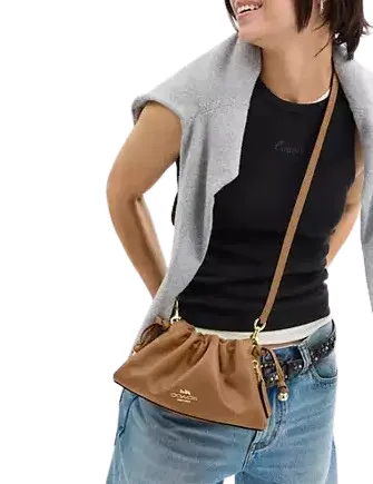Coach Faye Shoulder Bag With Ruching
