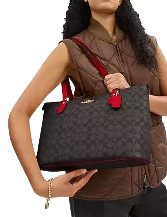 Coach Gallery Tote Bag In Signature Canvas