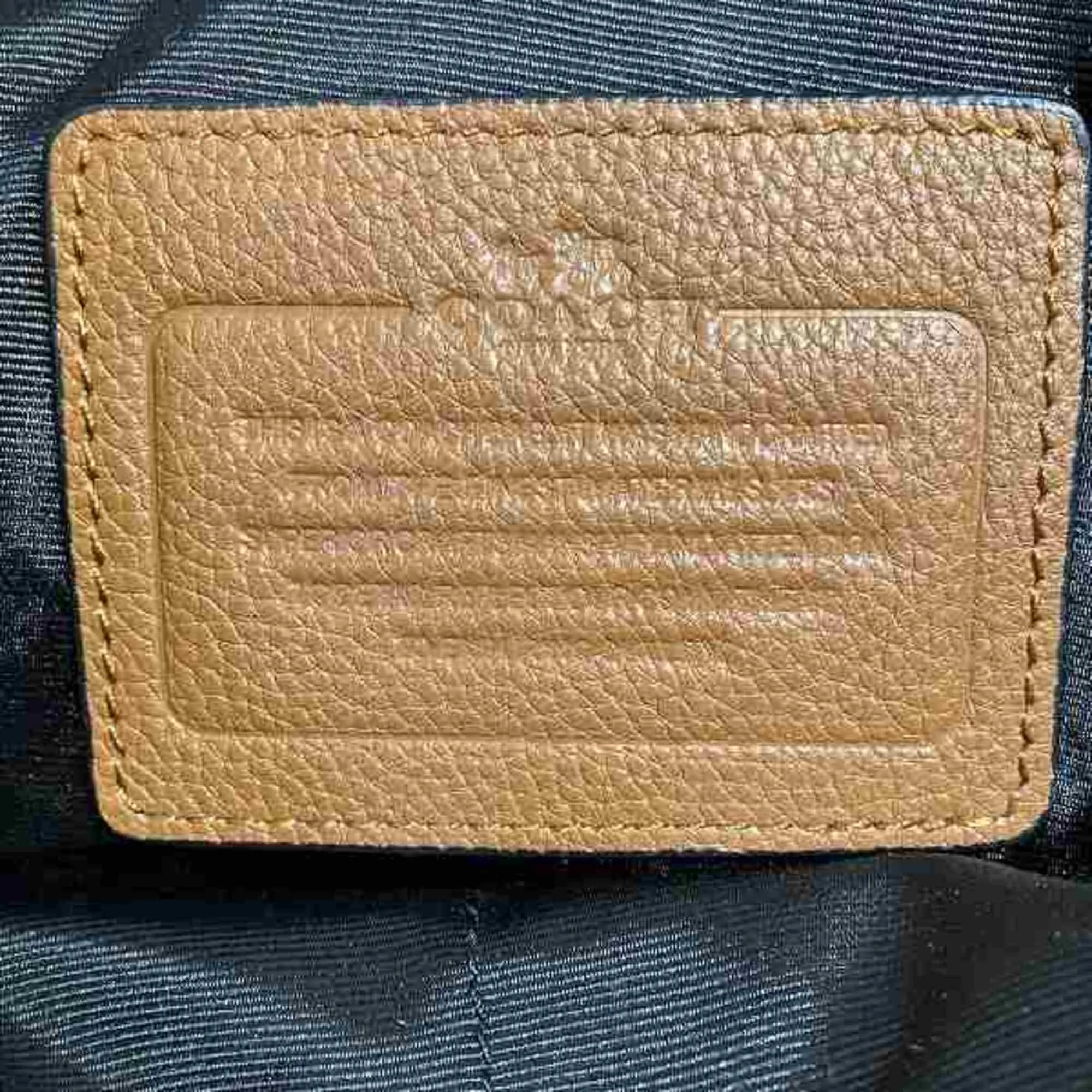 Coach Leather Briefcase Tote Bag (Pre-Owned)