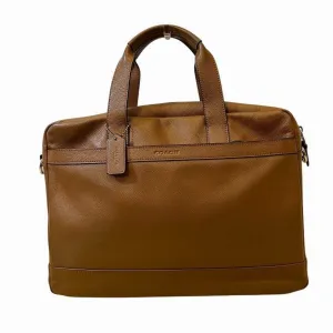 Coach Leather Briefcase Tote Bag (Pre-Owned)