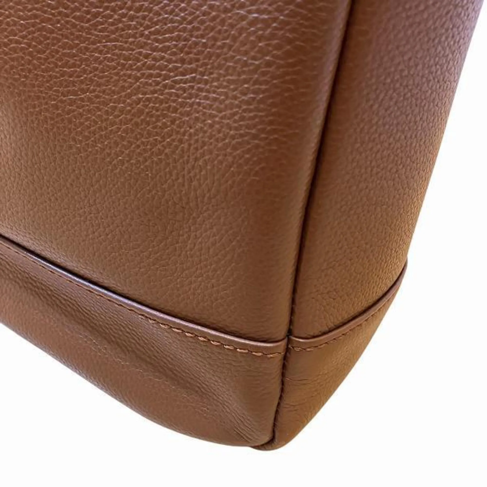 Coach Leather Briefcase Tote Bag (Pre-Owned)