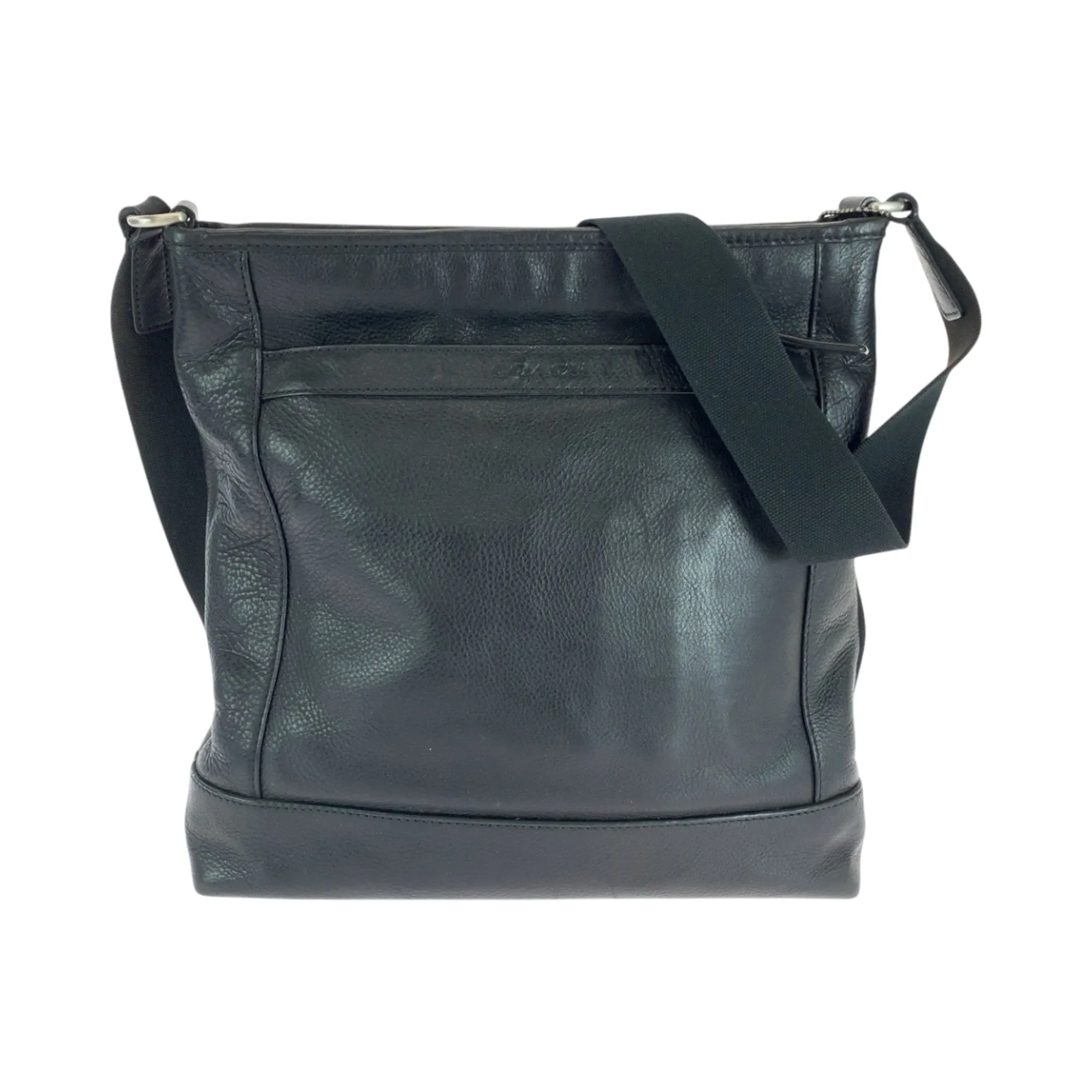Coach Leather Pochette Shoulder Bag (Pre-Owned)