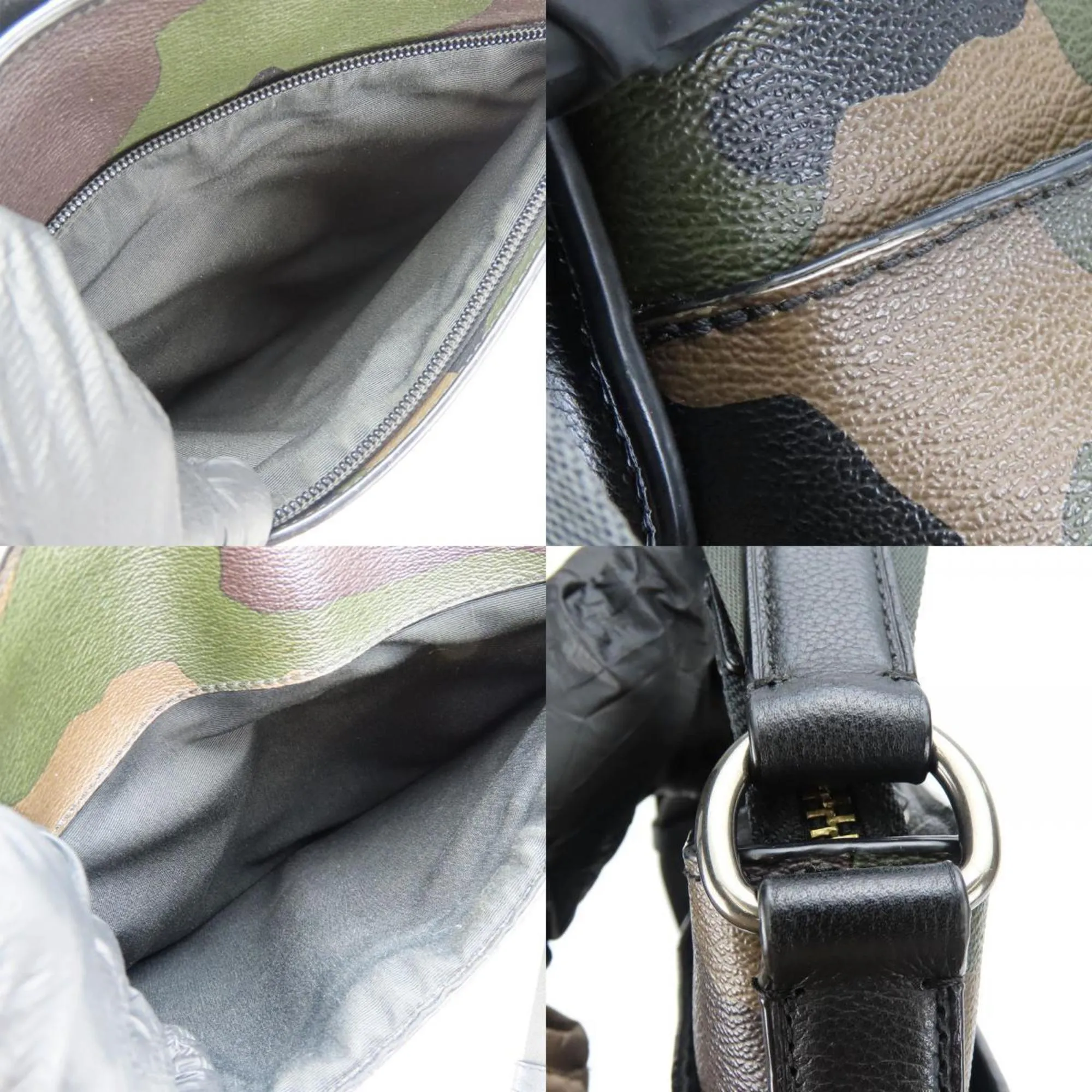 Coach  Leather Pvc Shoulder Bag (Pre-Owned)