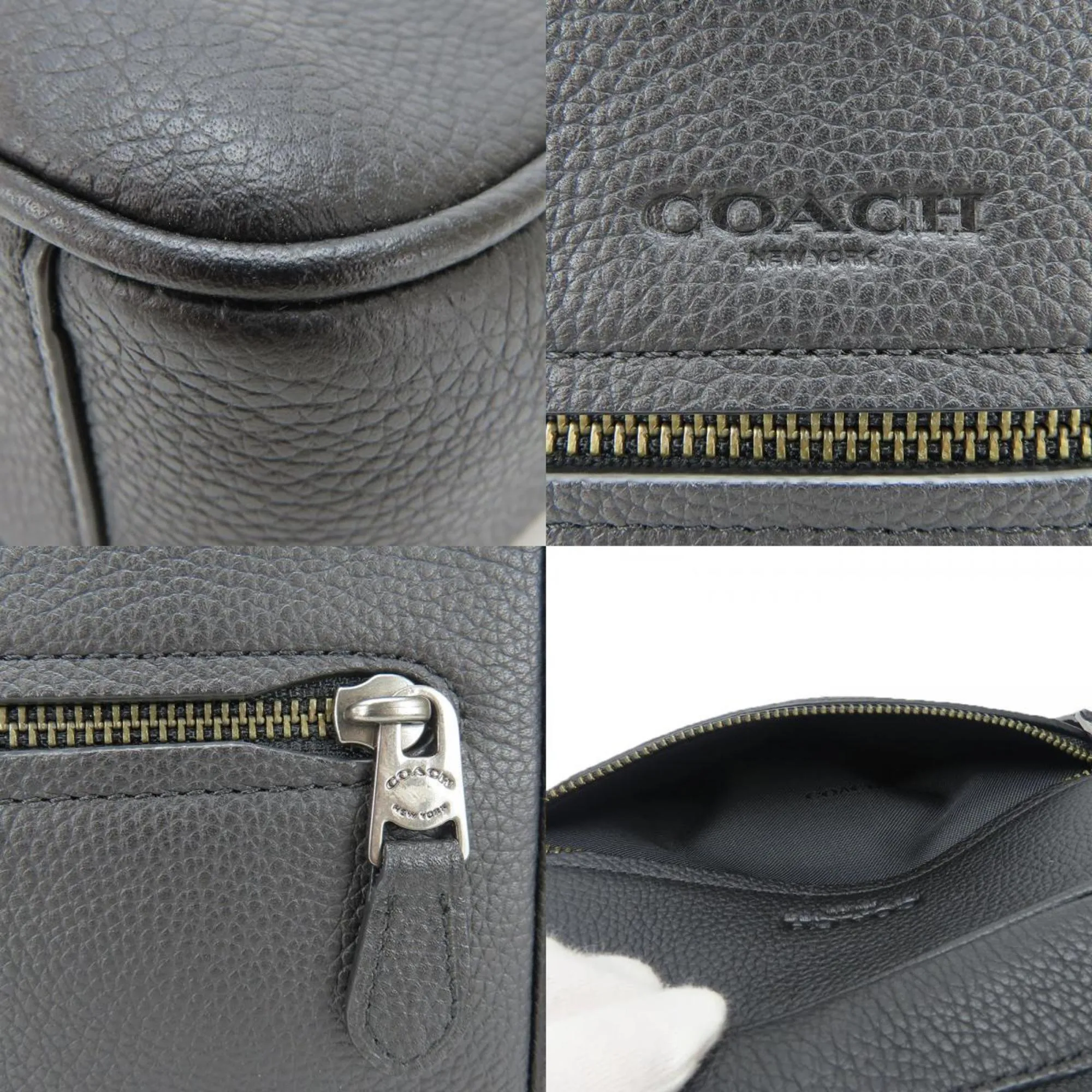 Coach Leather Shoulder Bag (Pre-Owned)