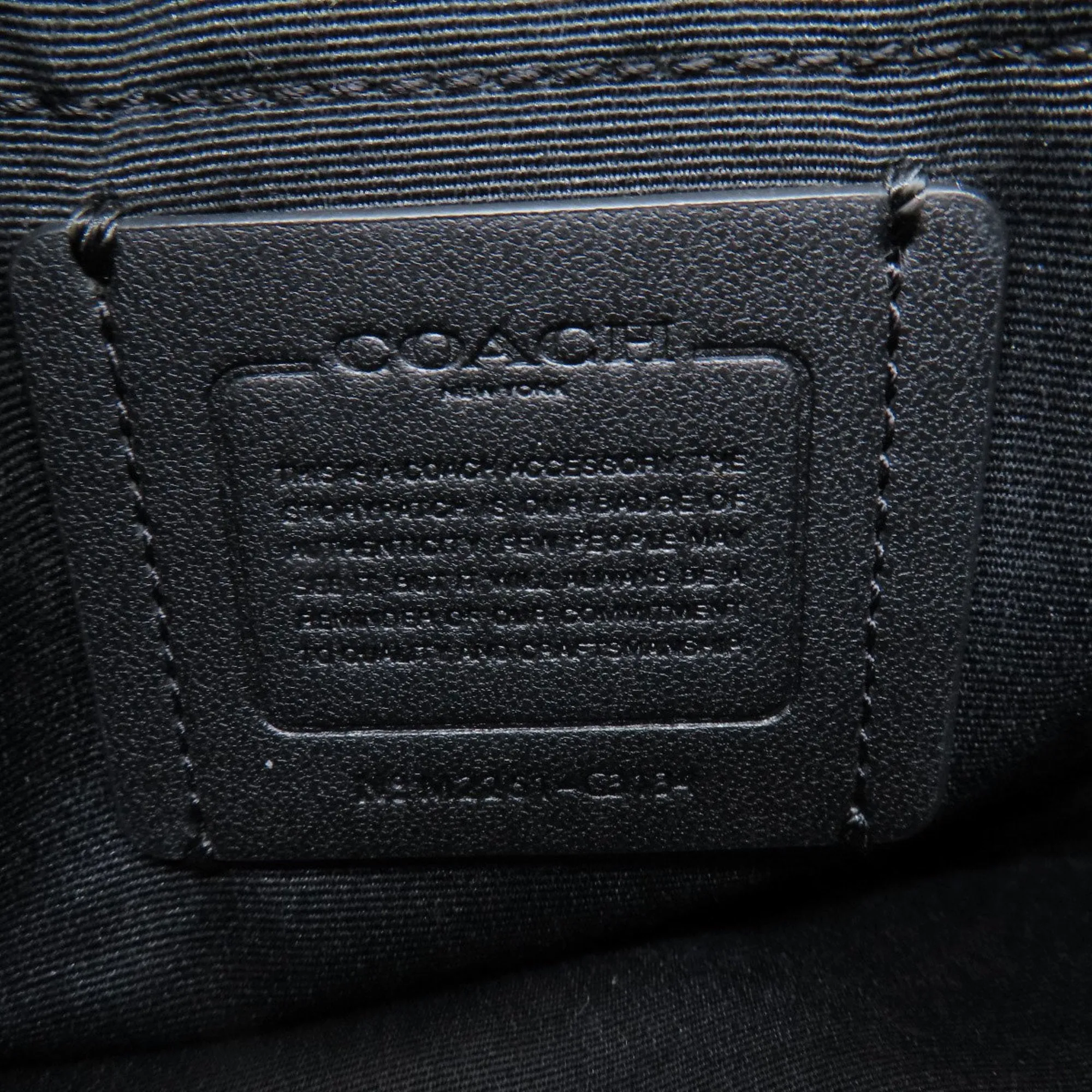 Coach  Pvc Leather Shoulder Bag (Pre-Owned)
