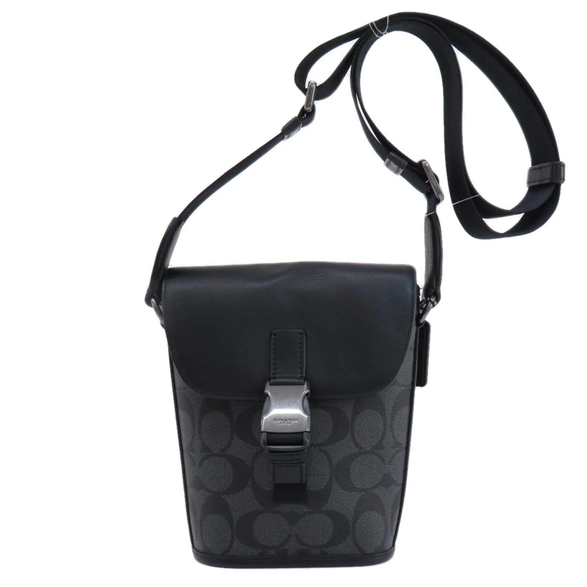 Coach  Pvc Leather Shoulder Bag (Pre-Owned)
