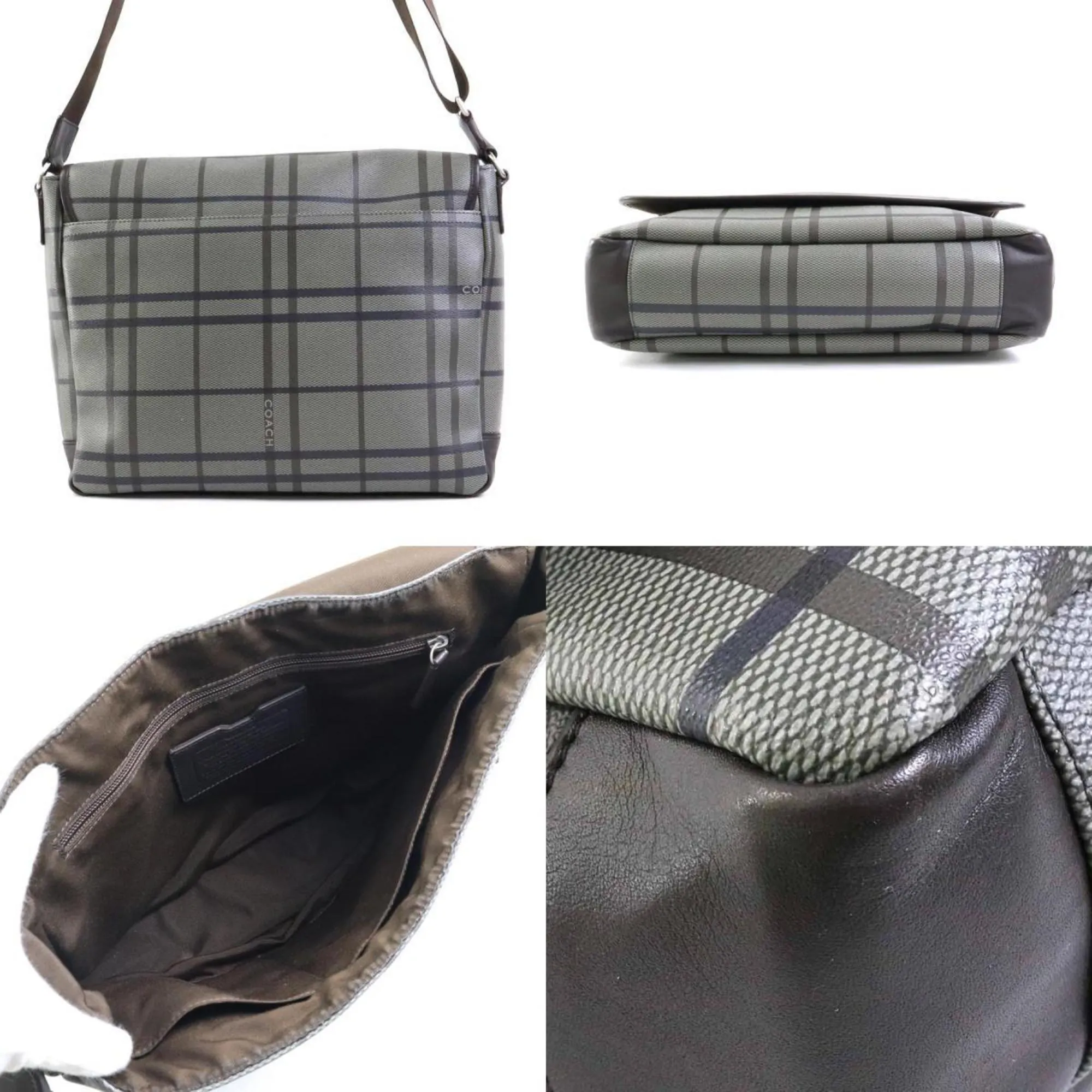 Coach  Pvc Shoulder Bag (Pre-Owned)