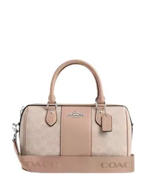 Coach Rowan Satchel Bag In Signature Canvas