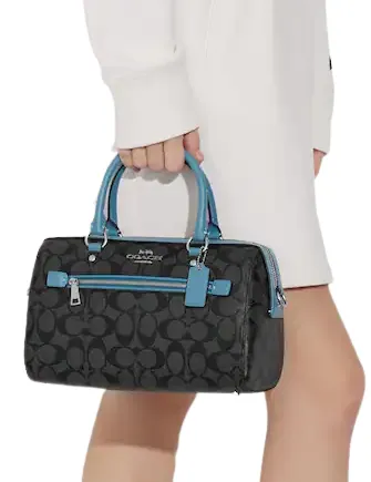 Coach Rowan Satchel In Signature Canvas