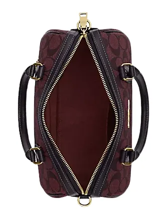 Coach Rowan Satchel In Signature Canvas