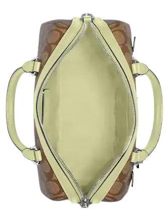 Coach Rowan Satchel In Signature Canvas