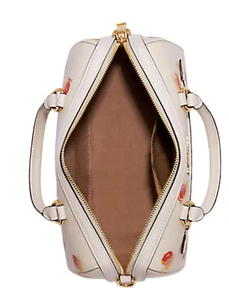 Coach Rowan Satchel With Pop Floral Print