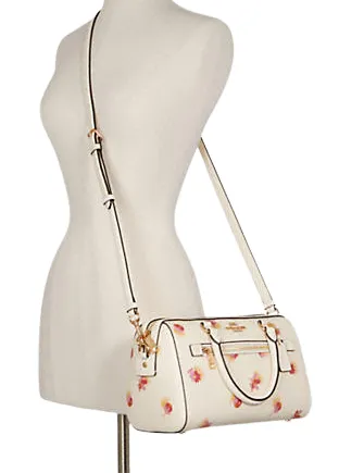 Coach Rowan Satchel With Pop Floral Print
