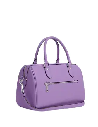 Coach Rowan Satchel With Rose Print