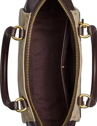 Coach Signature Jacquard Elise Satchel