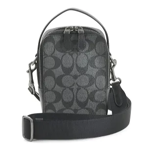 Coach Signature Leather Shoulder Bag (Pre-Owned)
