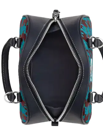 Coach Sydney Satchel With Houndstooth Print