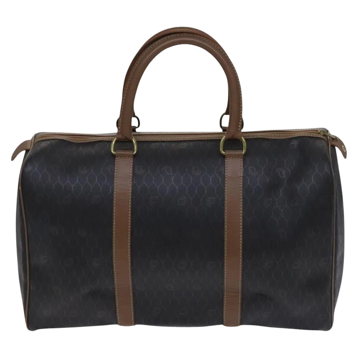 Dior Honeycomb Canvas Travel Bag (Pre-Owned)